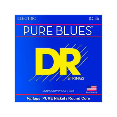 DR Strings PHR-10 Pure Blues Electric 10-46 image 1