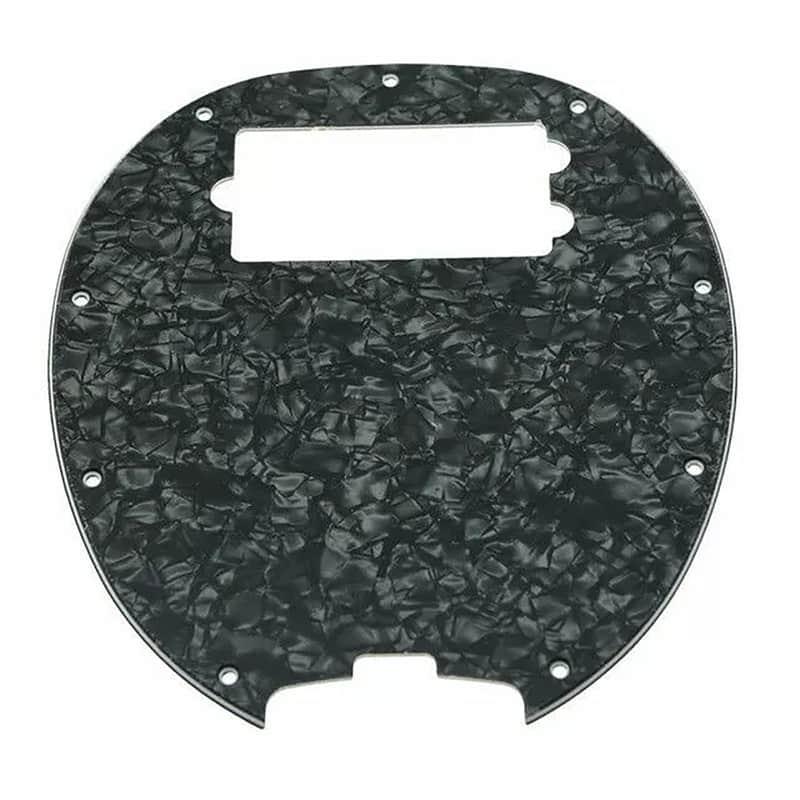 Music Man Stingray 4-String Bass Pickguard - 3-Ply Black Pearl image 1