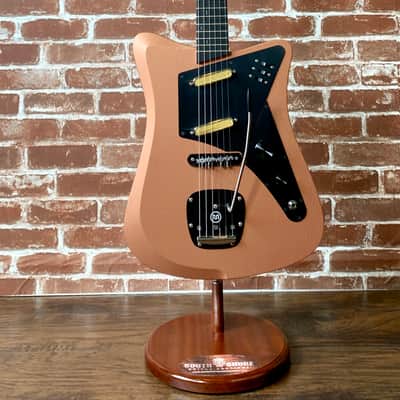 Uma Guitars Jetson 2, 2020 Bronze w/ Roasted Flame Maple Neck NEW (Authorized Dealer) Demo Vid Added image 2
