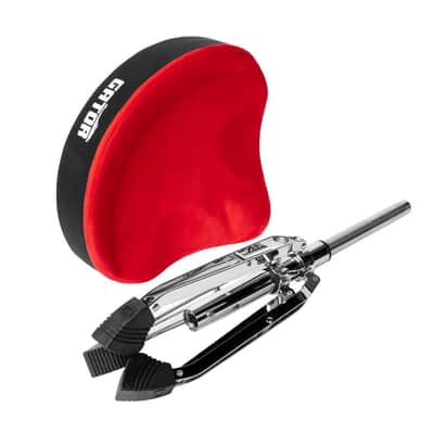 Gator Air Glide Drum Throne Saddle Seat, Red image 21