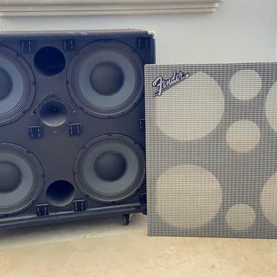 Fender Bassman 410 Neo 500-Watt 4x10" Bass Speaker Cabinet 2012 - Present - Black image 7