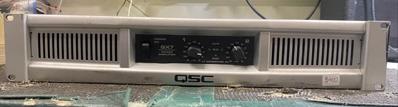 QSC GX7 パワーアンプ QSC GX7 Power AMP – Alto Music
