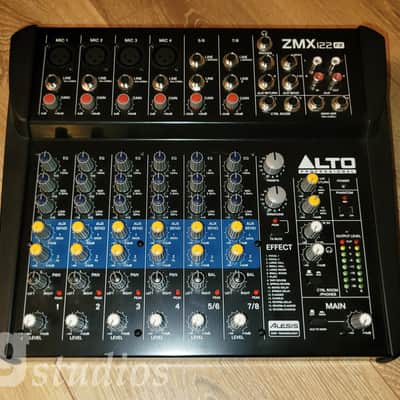 PA System - Alto Professional TX208's with Stands and ZMX122FX Mixer - Nice! image 6