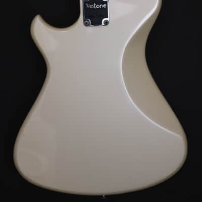 Westone Concorde Bass II Electric Bass Pearl White image 3