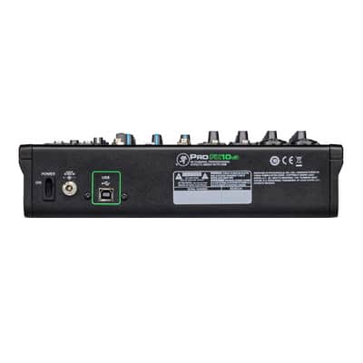 Mackie ProFX Series, Mixer - Unpowered, 10-Channel w/USB (ProFX10v3) image 5