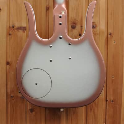 Danelectro 4423 Longhorn Bass 1958 Copper Burst (Refinished) image 3