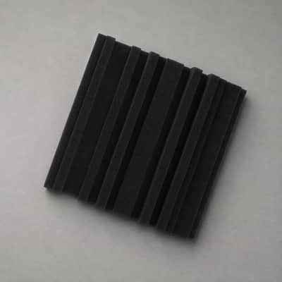 6-Piece Acoustic Foam Panels, High-Density Flame-Retardant Sound Absorbing Panels for Recording Studio, Home Studio, KTV & Drum Room image 2