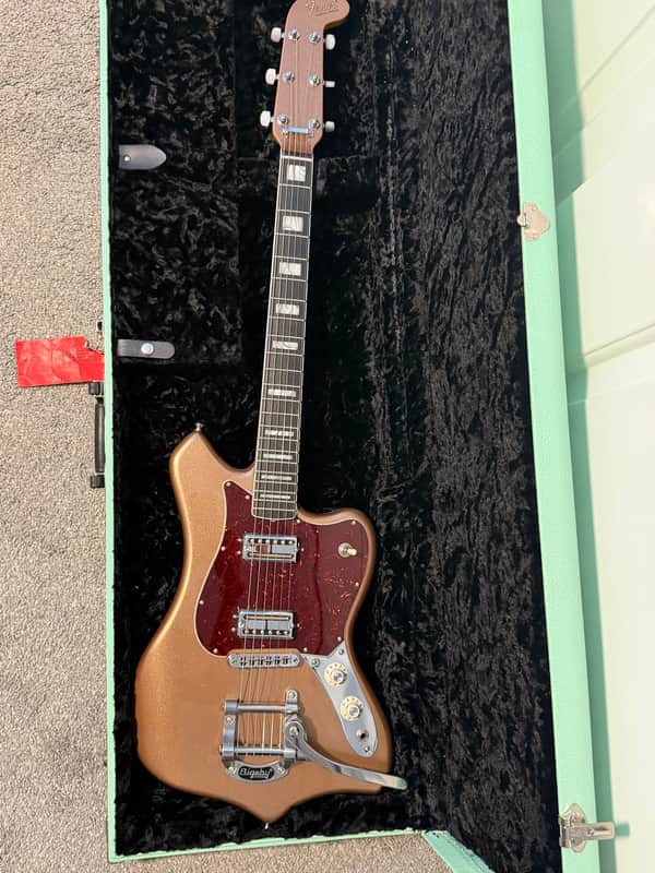 Fender Parallel Universe Volume II Maverick Dorado 2020 - 2021 - Firemist Gold image 1