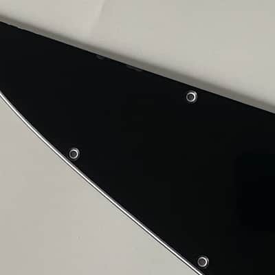 For Fit Gibson Firebird Gold Logo Style Guitar Pickguard Scratch Plate 3 Ply Black image 6