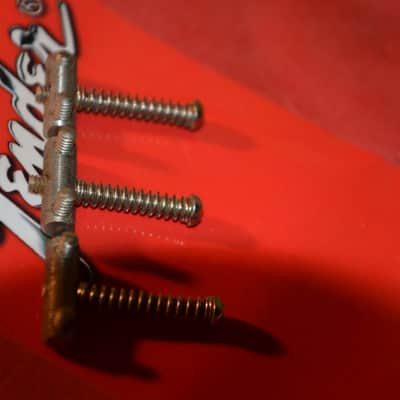 Fender original vintage Telecaster Bridge Saddles (1961/1962) * rare * Made in Fullerton, California! image 6