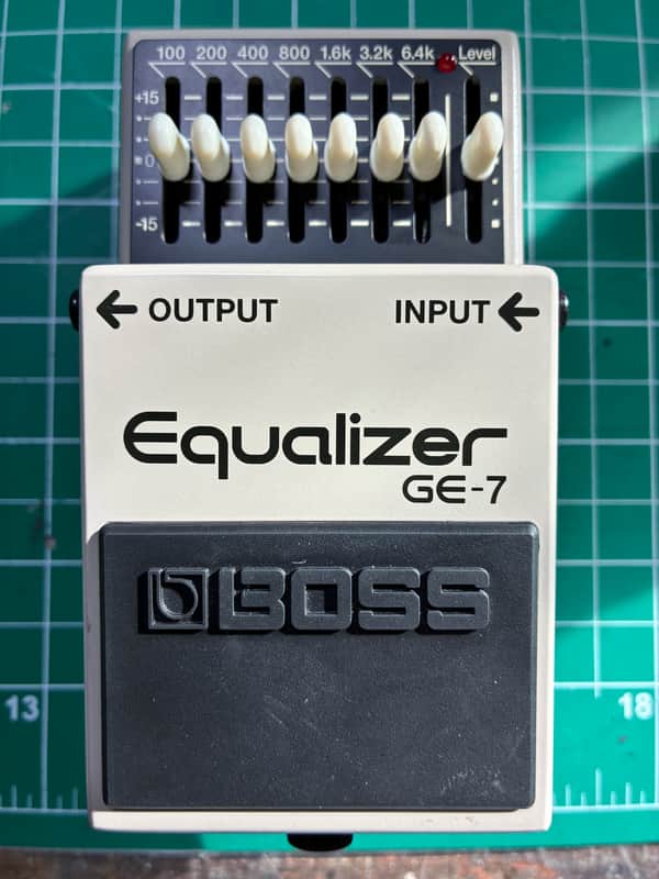 Boss GE-7 Equalizer (Black or Silver Label) 1997 - Present - Grey image 1