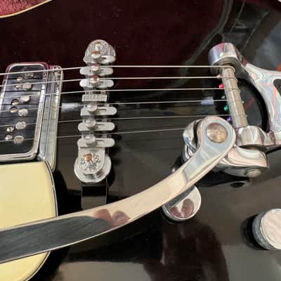 Gretsch 6128 Duo Jet 1955 - Black LEFT HAND image 8