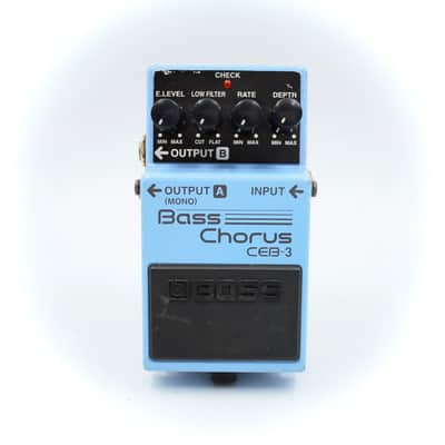 Boss CEB-3 Bass Chorus Pink Label Guitar Effect Pedal BK70450 image 2