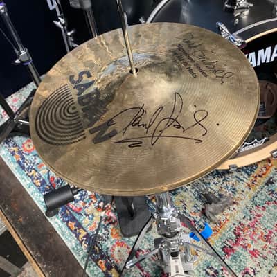 David Garibaldi's Tower of Power, Sabian 13" Signature Series, Jam Master Hi-Hat Cymbals, 2004 SIGNED! 848g 1292g image 5