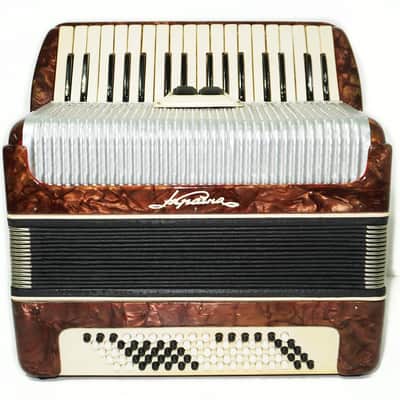 Ukraine Lightweight Piano Accordion for Beginners Kids, New Straps 2297, Folk Musical Instrument, Very Beautiful Sound! image 3