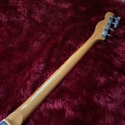 c.1967-Burns/Teisco Telecaster Style Bass MIJ Vintage Bass “White” image 8