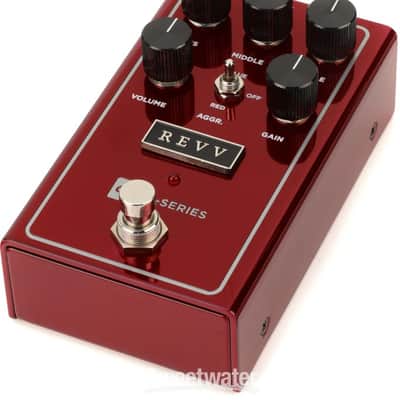 Revv G4 V2 Distortion Guitar Pedal - Red (RevvG4V2d1) image 3