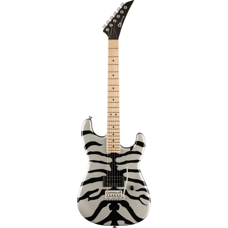 Charvel Super Stock SDC H 2PT M Electric Guitar - Silver Bengal image 1