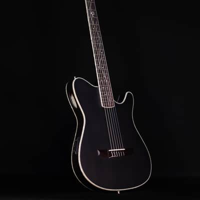 Ibanez TOD10N Tim Henson Nylon Signature Model, Transparent Black Flat image 8