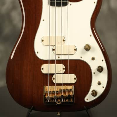 1983 Fender Gold Elite II Precision Bass Walnut image 1