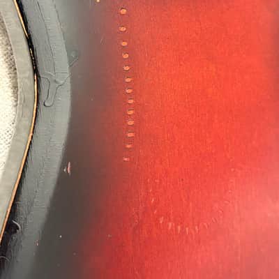 1960’s Kay Vanguard II Single Pickup Garage Rock Guitar “Red Devil” Red Foil Reflector Model USA image 23