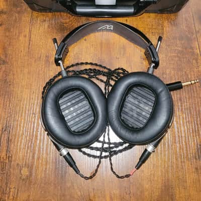 Audeze MM-500 Open Back Planar Magnetic Headphones - 18 Ohms 2022 - Present - Black image 3
