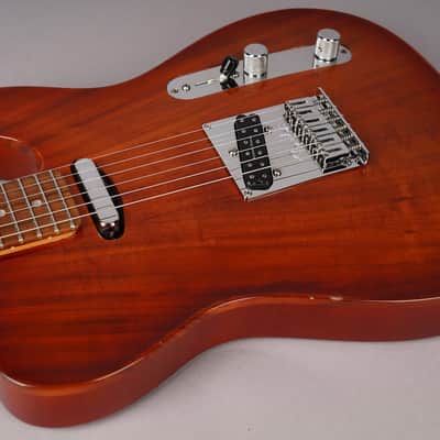 Fender American Select Carved Top Koa Telecaster 2012 - Sienna Edge Burst image 14