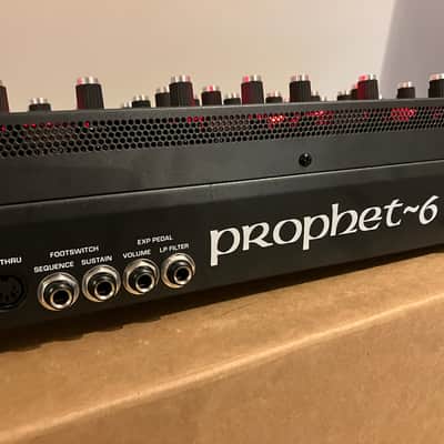 Sequential Prophet-6 Desktop 6-Voice Polyphonic Synthesizer 2018 - 2020 - Black with Wood Sides image 10