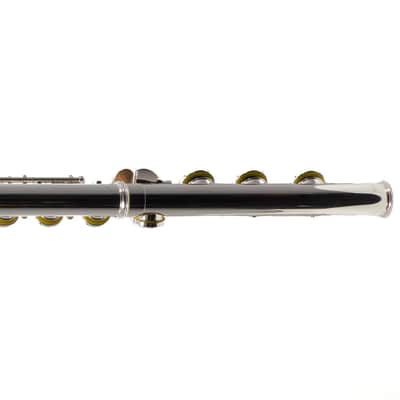 William S. Haynes AF780SE-BO C# 'Amadeus' Silver Flute SN B2406974 image 9