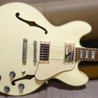 【Rare!】 2018 Gibson Memphis ES-335 Big Block Retro Classic White image 3