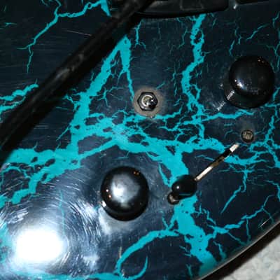 Vintage 1980s Super Strat - Crackle Finish - No Tariffs image 6