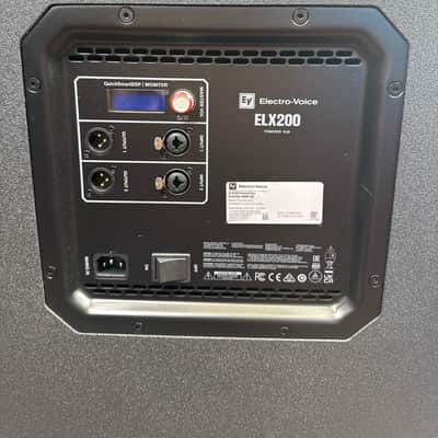Electro-Voice ELX200-18SP 1200-Watt 18" Powered Subwoofer Speaker 2017 - Present - Black image 2