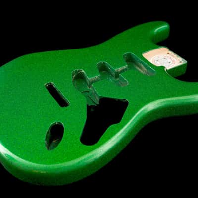 Tone Ninja Strat Body, Alder, Gloss Poly Sparkle Green