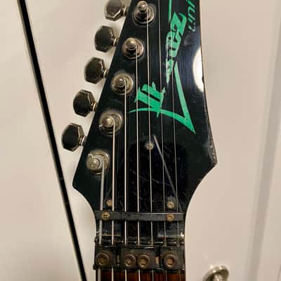 Ibanez UV7-BK Steve Vai Signature Universe 1990 - 1996 - Black image 5