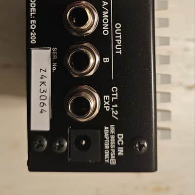 Boss Graphic Equalizer EQ 200 Booster Preamp image 2
