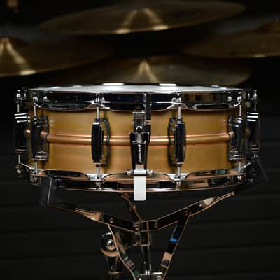 Ludwig 5x14 Raw Copper Phonic Snare Drum image 4