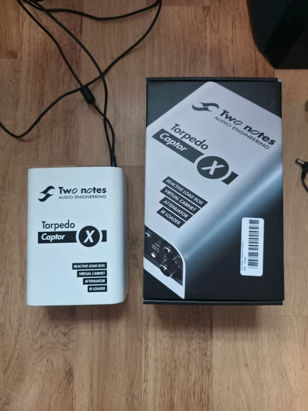Two Notes Torpedo Captor X 8ohm Stereo Reactive Load Box / Attenuator 2020 - White image 1