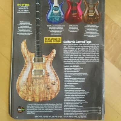 Carvin CT-3, Carved-Top Mahogany Body, Blue-Burst, Tweed HSC -- *No Pick-ups  Included* image 8