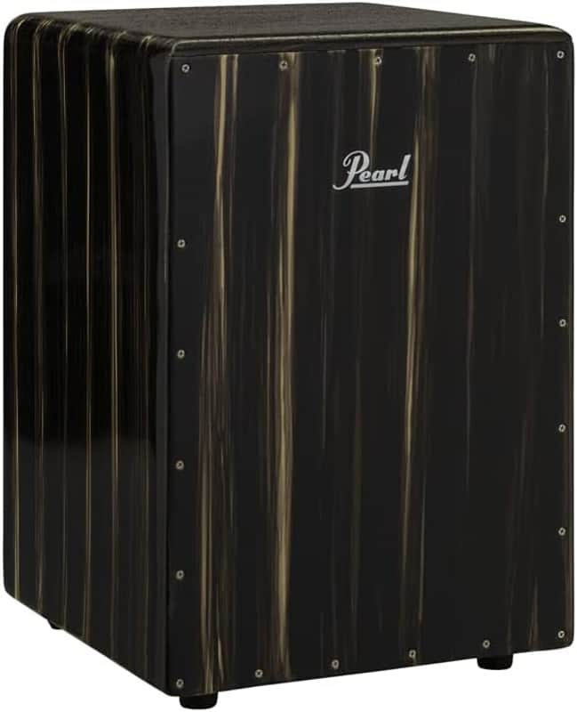 Pearl Boom Box Cajon in #635 Artisan Zebra Wood image 1
