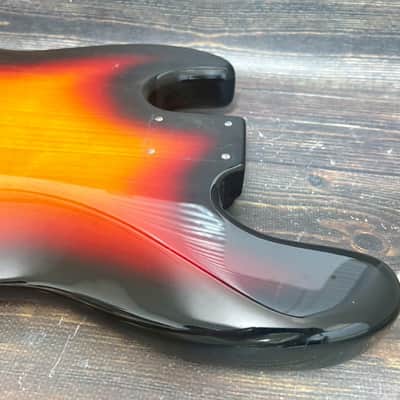 1997-99 Fender Japan JB62-US Jazz Bass Body Alder Sunburst MIJ Excellent+ image 16