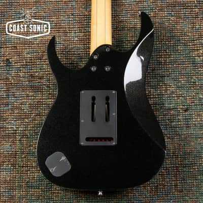 2007 Ibanez J.Craft Prestige RG2550E-GK Made in Japan, Fujigen, Galaxy Black, w/hard case image 3
