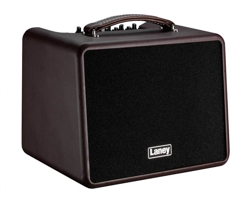 Laney A-SOLO Professional, Compact & Portable Acoustic Guitar Amplifier, 2-Channel, 60W image 1