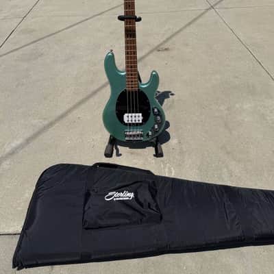 Sterling StingRay Ray34 with Roasted Maple Neck 2022 - 2023 - Seafoam Sparkle image 7