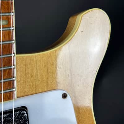 Vintage 1974 Rickenbacker 481 Slant Fret Maple Glow w/Case TSU24204 image 11
