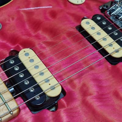 Ernie Ball MUSICMAN Eddie Van Halen Signature 1992 - Trans Pink / EVH image 3