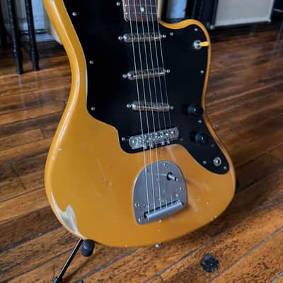 Partscaster - Jazzmaster w/ lipstick pickups - custom 2022 - Gold image 1