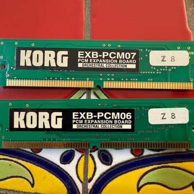 Korg EXB PCM 06 and PCM 07 Orchestral Collection
