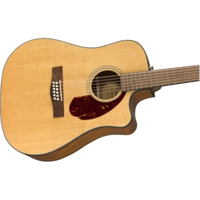 Mint Fender CD-140SCE 12-String Dreadnought Acoustic Guitar with Case, Natural, 0970293321 image 4