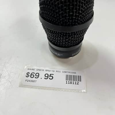 Shure RPW116 Wireless SM87A Capsule 2022 - Present - Black image 1