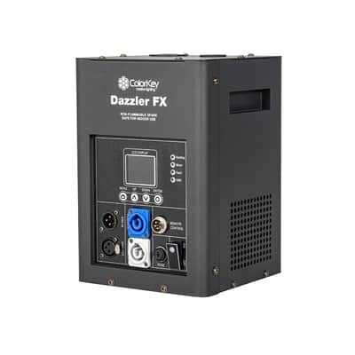 Colorkey Dazzler FX Cold Spark Machine (Black) image 2